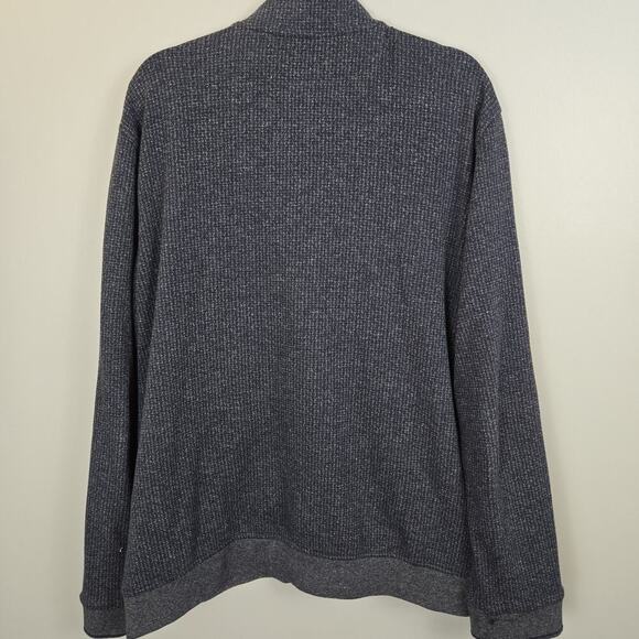 Jos. A. Bank Reserve Traditional Fit Cotton Full Zip Blue XL Eclectic Grandpa - Picture 5 of 6